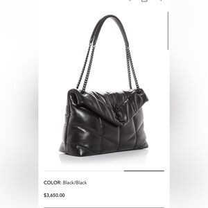 YSL medium loulou puffer